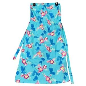 Vintage 80s Hilo Hattie Dress Womens M Hawaiian Aloha Sun Resort Vacation USA